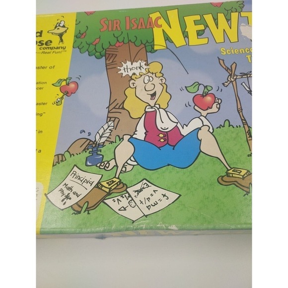 Sir Isaac Newton Science & The Notion Of Motion The Wild Goose Company Kid Game - Picture 3 of 12